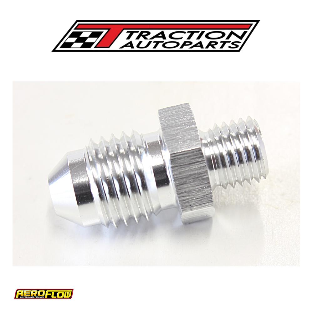 Metric M 8 X 1.0 mm To -4 an Silver Male M 8 x 1.0 mm To -4 an