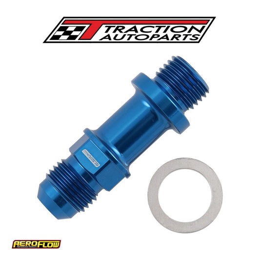 Metric M 14 X 1.5 mm To -6 Long Extension 51 mm Blue Male -6 an