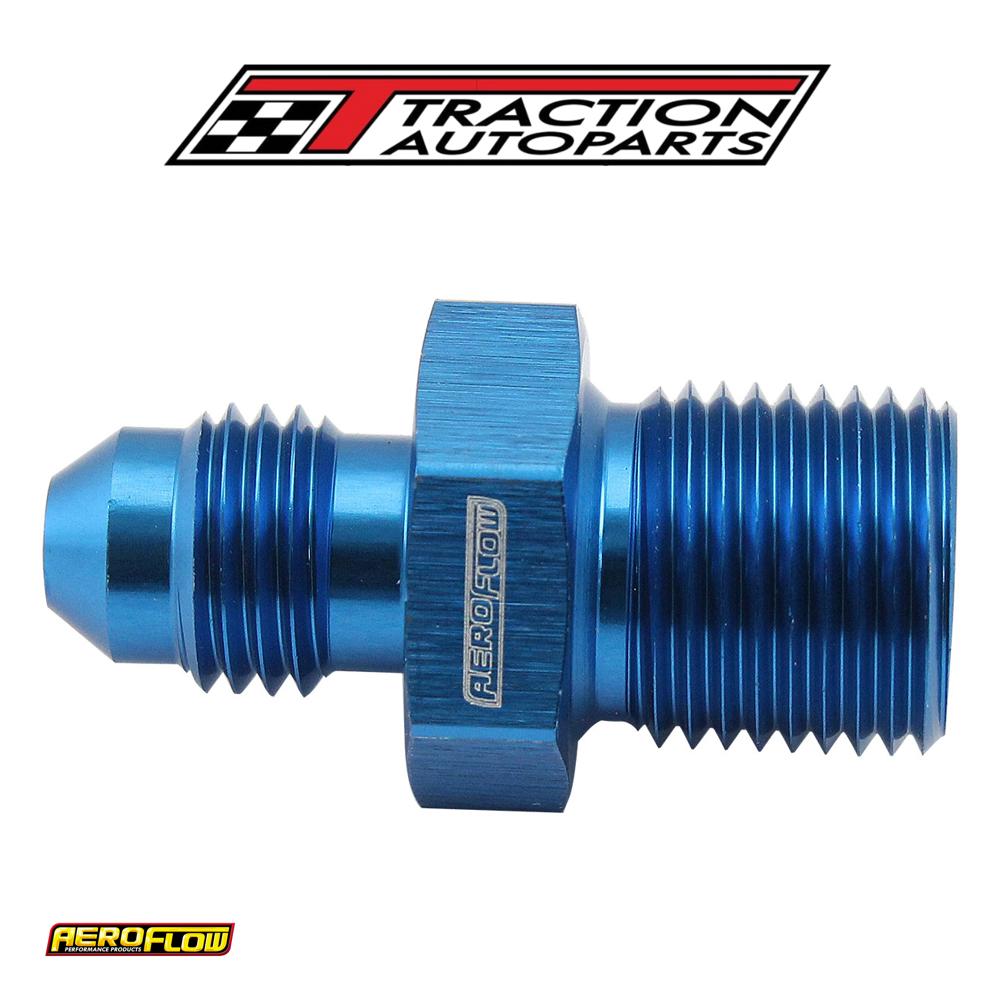 Metric M 14 X 1.25 mm To -6 an Blue Male M 14 X 1.25 mm To -6 an