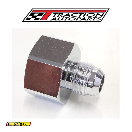 Nitrous Bottle Adapter -6 an Steel Finish Suits Boc Bottle