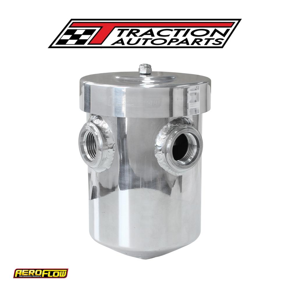 Dry Sump / Breather Tank, Internal Baffling Can Vent To Atmo