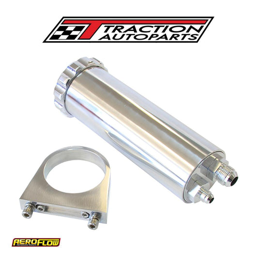 Polished Billet Power Steer Tank, Billet Brackets -10,-6