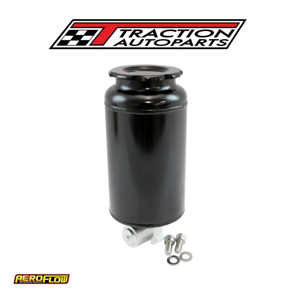 Round Universal Washer Tank Black 163 mm H X 88 mm Dia