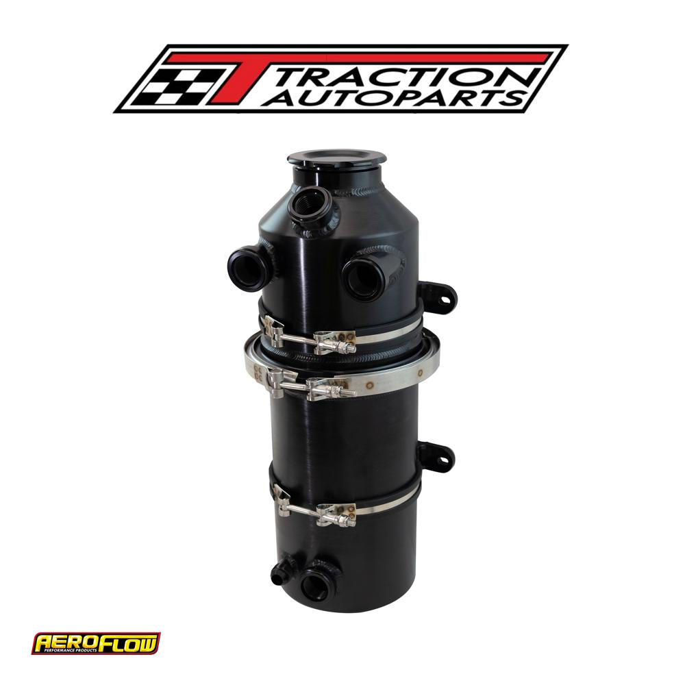 Dry Sump Tank 19.5" X 6" 2 Gal 495 mm X 152 mm 7.5 l Black