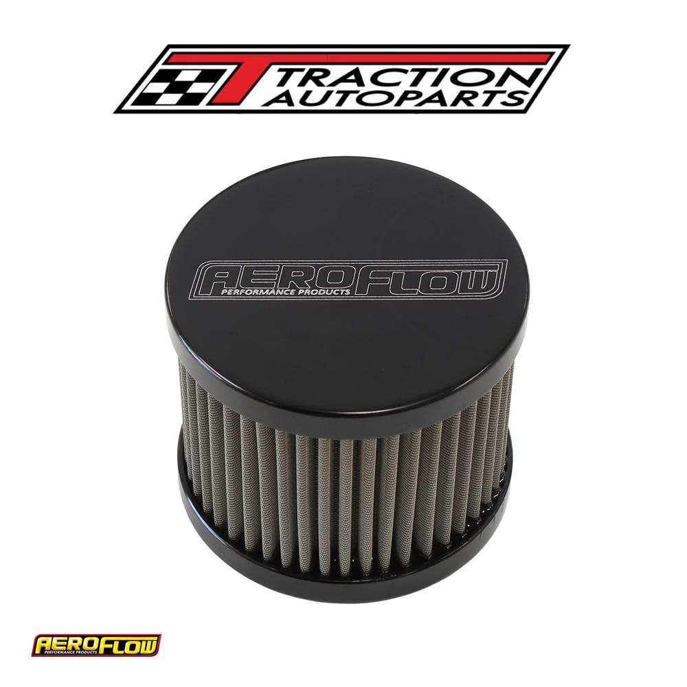 -8 an S/s Billet Breather With Female -8 an Re-usable