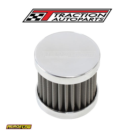 -6 an S/s Billet Breather With Female -6 an Re-usable