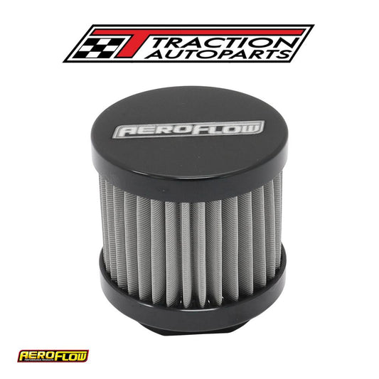 Small-10 an S/s Billet Breatherwith Female -10 an Re-usable