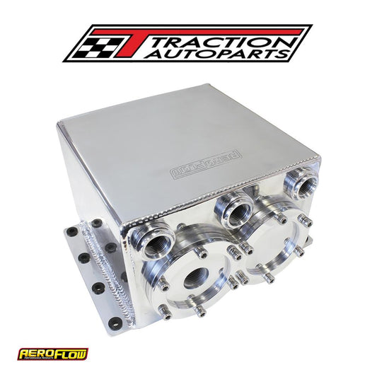 Dual Fuel Pump Surge Tank Polished Suits 2 X Af 49-1014