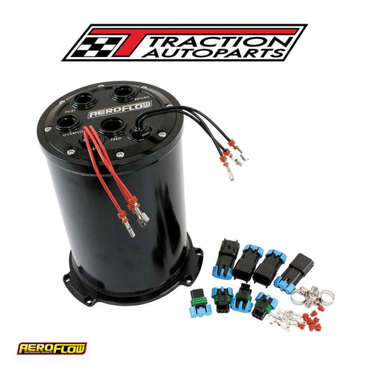 Single,twin Or Triple Round Surge Tank 40 mm Pumps Black