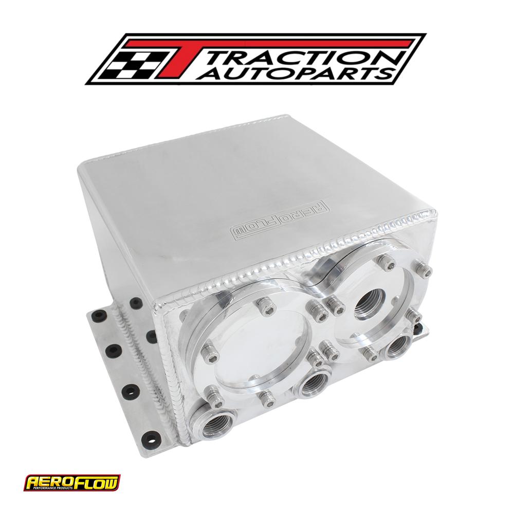 Dual Under Car Pump Surge Tankpolished Suits 2 X Af 49-1014