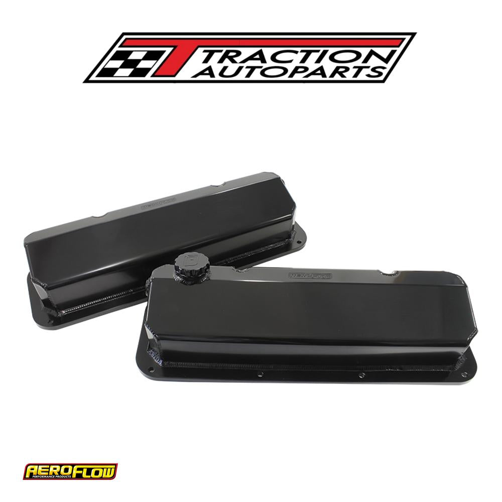 302 351 c Ford Fabricated valve covers Black -12 orb