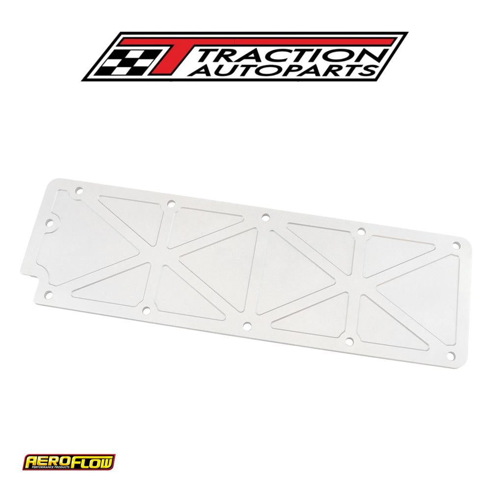 Gm Ls 2 Trussed Valley Plate Cover Natural Cast Alloy Ls 3 Lsx Aeroflow - Af 77-5027