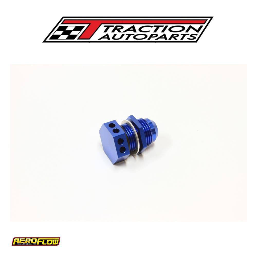 Bolt In -10 an Breather Cast Orfabricated Covers Blue