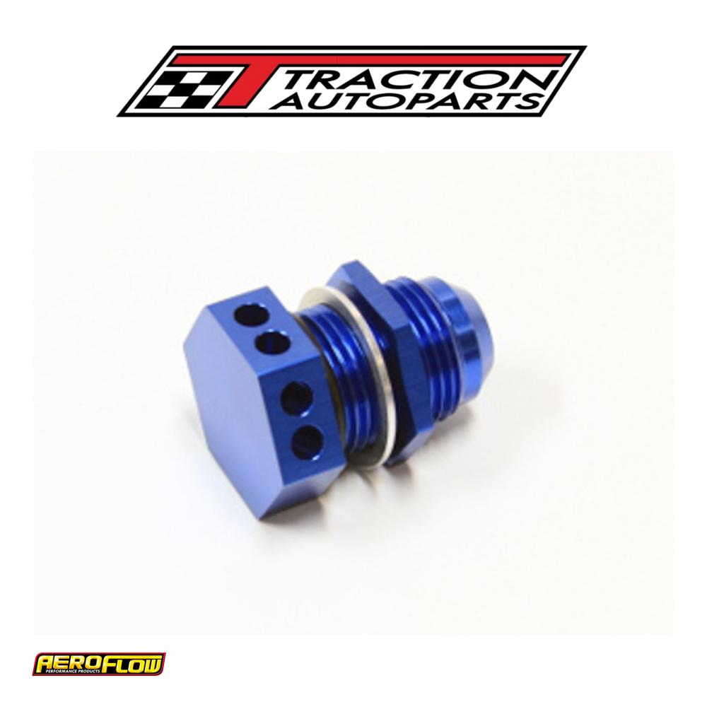 Bolt In -12 an Breather Cast Orfabricated Covers Blue