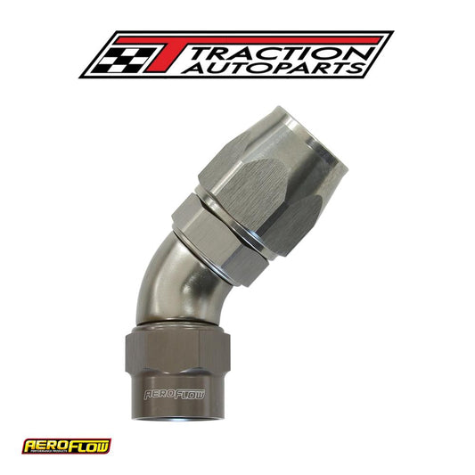 -8 an 45 Degree Kryptalon Full Flow Big Bore 1 Piece