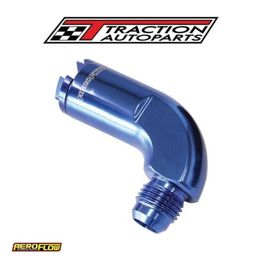 90 Deg Push On Fuel Fitting 3/8" Return Side -8 an Ls 1 Lt 1