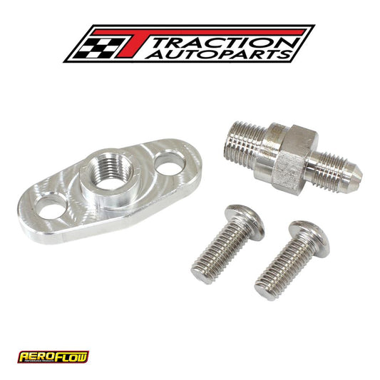 38 mm Turbo Oil Feed Plate 1/4" Npt Port Boosted Turbos