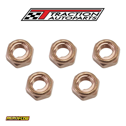 Turbo Copper Nut Kit M 8 x 1.25 mmpack Of 5 Nuts M 8 X 1.25 mm