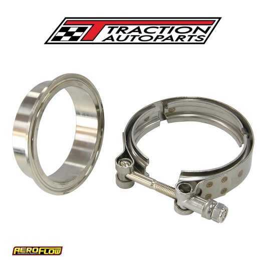 3.62" O.d SS Boosted V-band Kitsuits 6766 V Band T/o