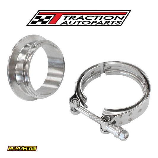 4.61" 304 SS Boosted V-band Kitsuits 6270 7170 6782 7282 7682 v Band T/o Af 8080-1018