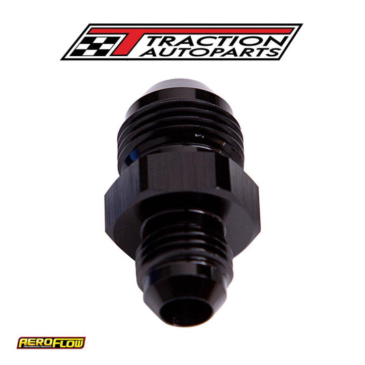 Male Flare Reducer -6 To -4 Black -6 an To -4 an Reducer