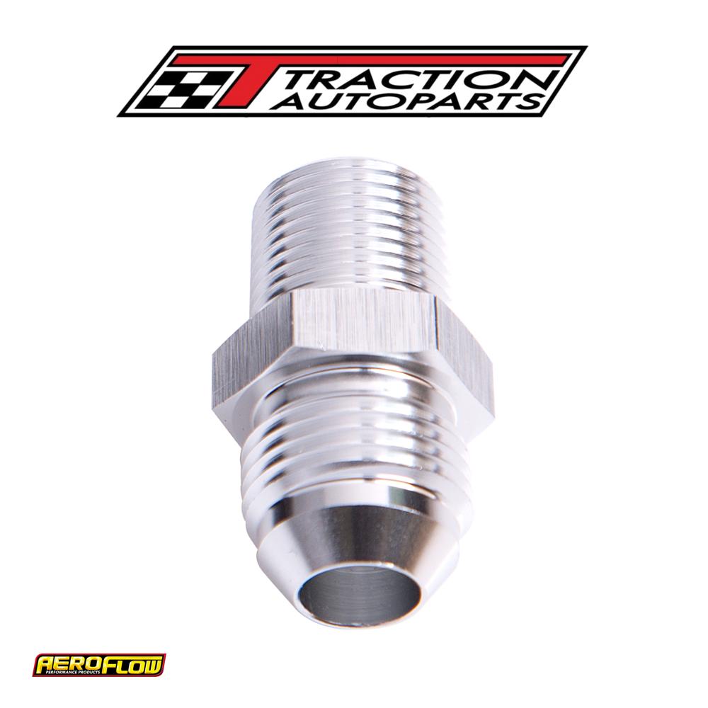 Male Flare -12 an To 3/4" Npt Silver Male Flare To Npt Adapt