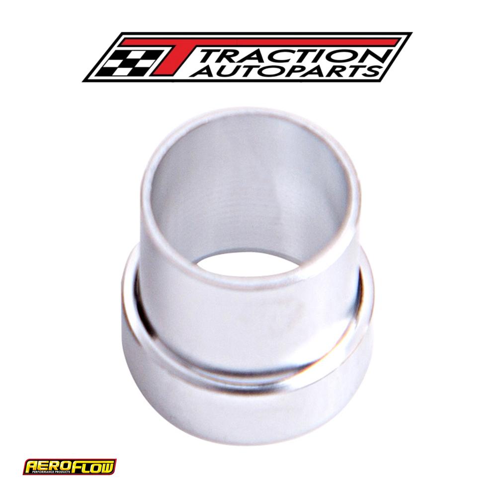 Tube Sleeve -4 an To 1/4" Tube Silver -4 an Fits Over 1/4"line