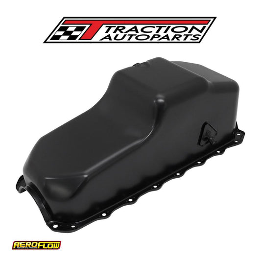 Stock 253 308 Holden Oil Pan Vb Vt Commodore V 8 Black Steel