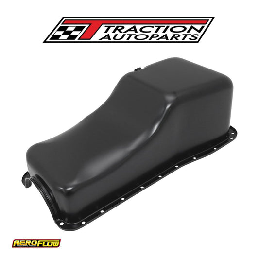 Stock Ford 429-460 V 8 Oil Pan Black Steel Oil Pan Big Block