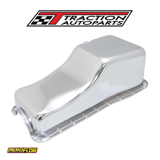 Stock Ford 429-460 V 8 Oil Pan Chrome Steel Oil Pan Big Block