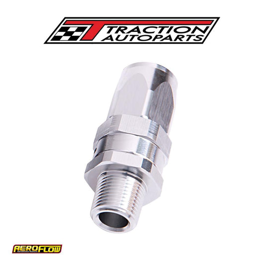Male 1/8" Npt Straight To -6 ansilver Full Swivel Straight