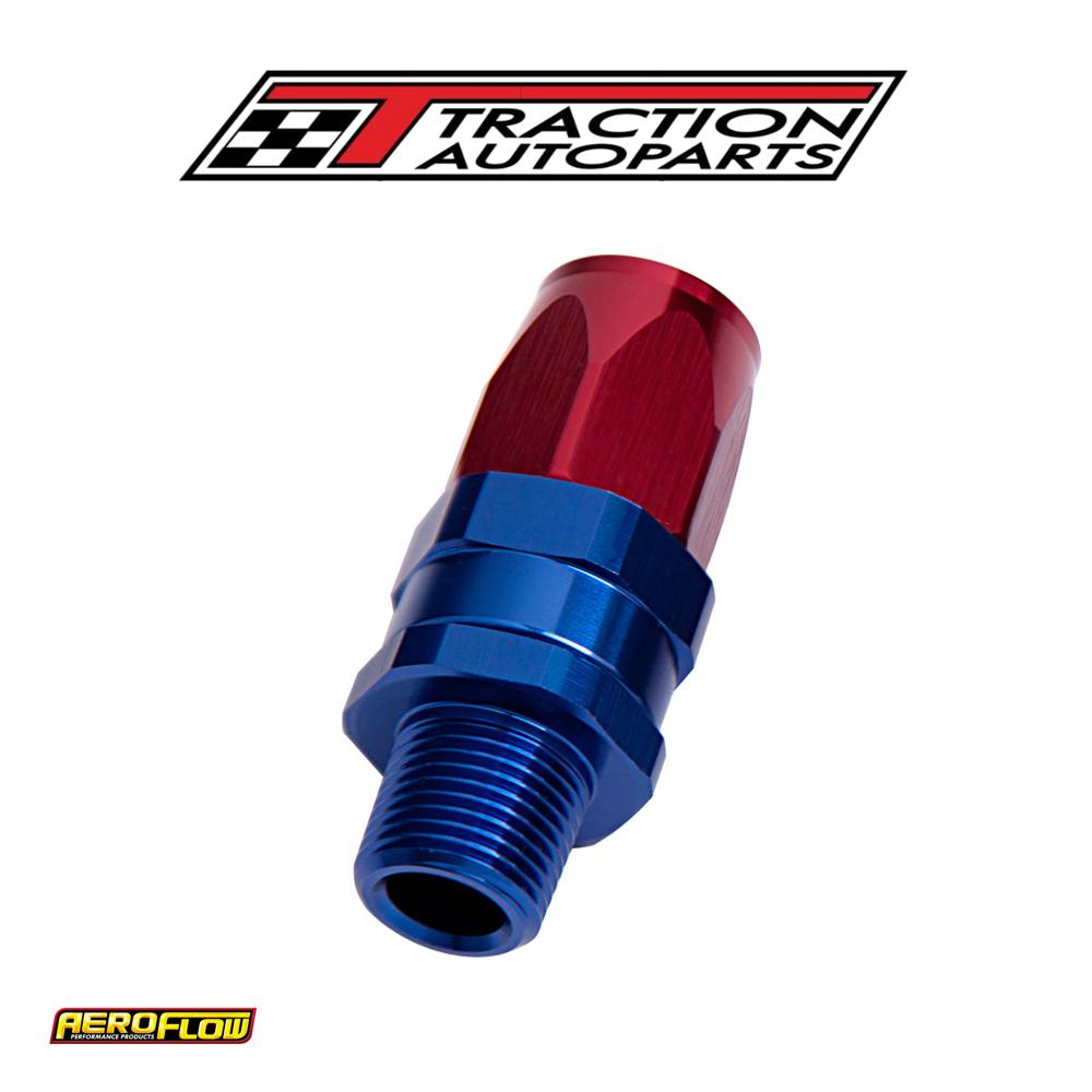 Male 1/2" Npt Straight To -8 anblue Full Swivel Straight