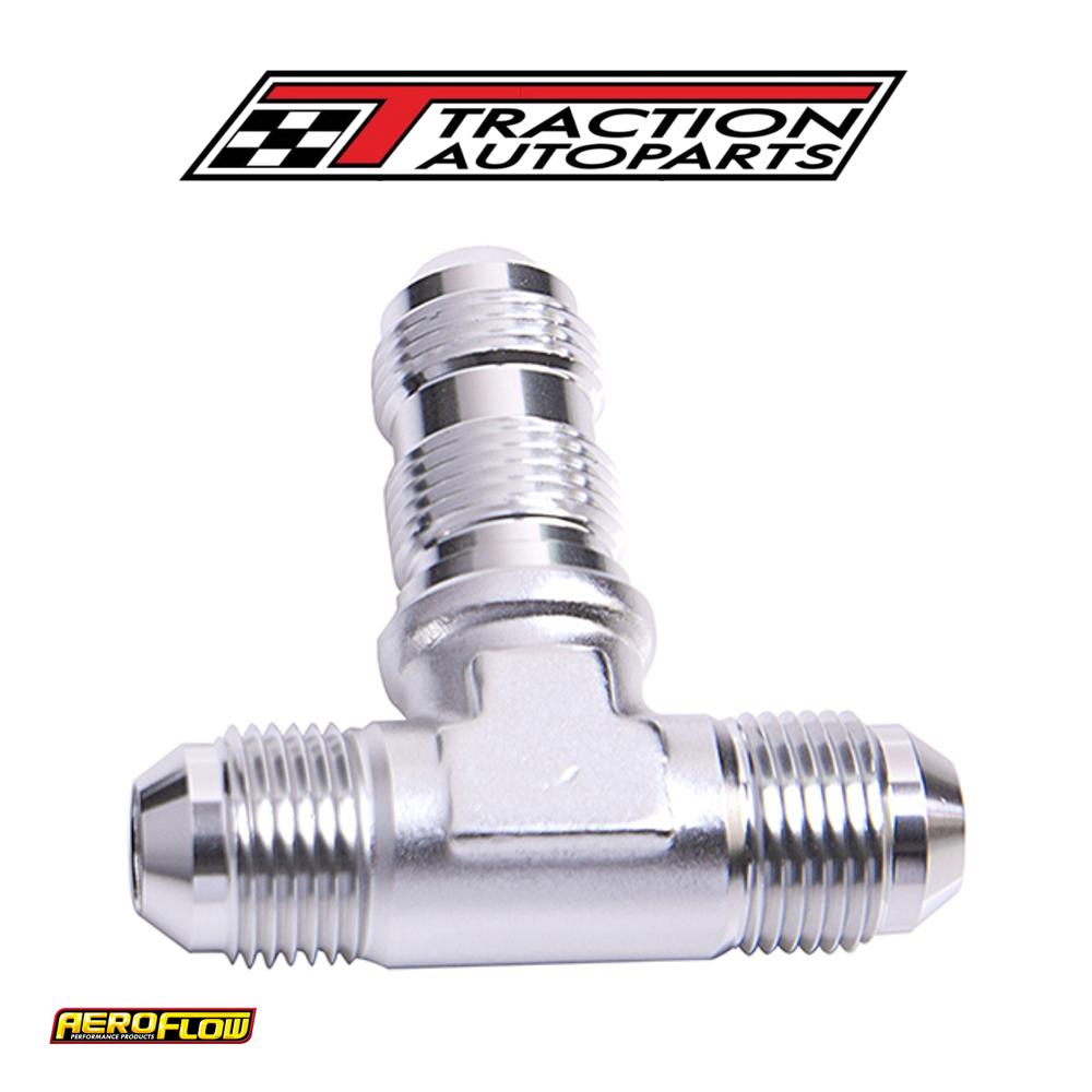 Bulkhead Tee -20 an Black Bulkhead On Side