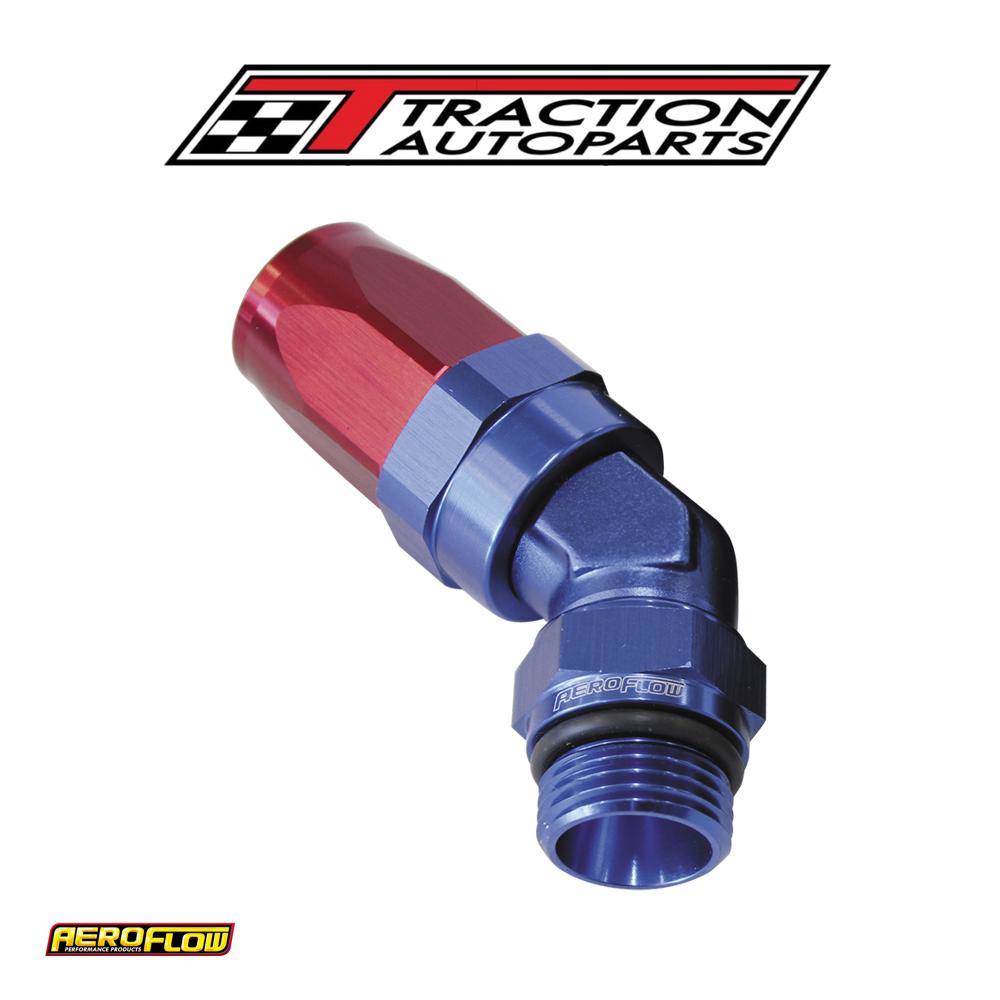 45 Deg -6 Hose To Male -8 Thread