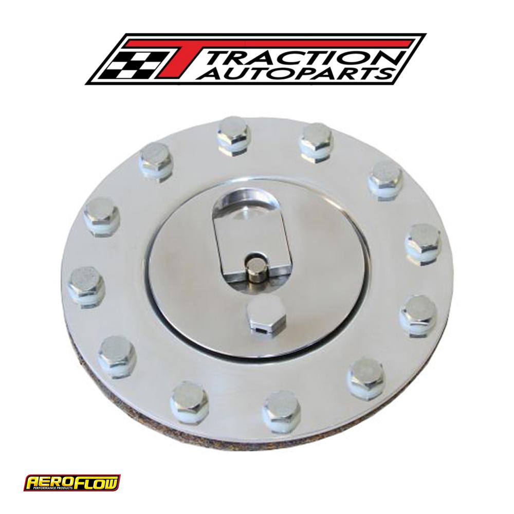Billet Aluminium Fuel Cap Polished-gasket-bolts