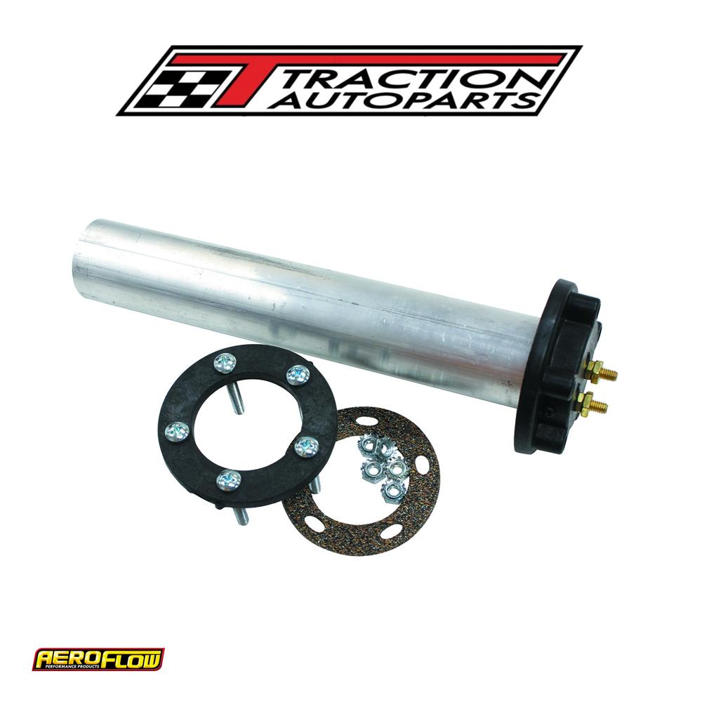 Fuel Level Sender, 0-90 Ohm Tube Style, 10" Deep