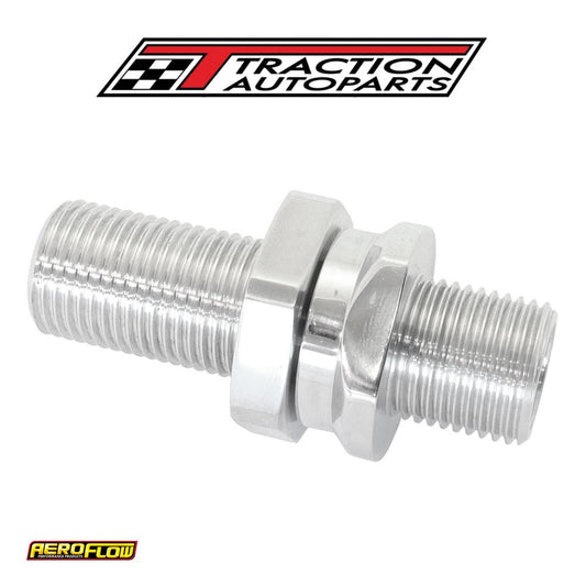 Billet Bulkhead Inserts #6 Ac Fitting Both Sides Polished