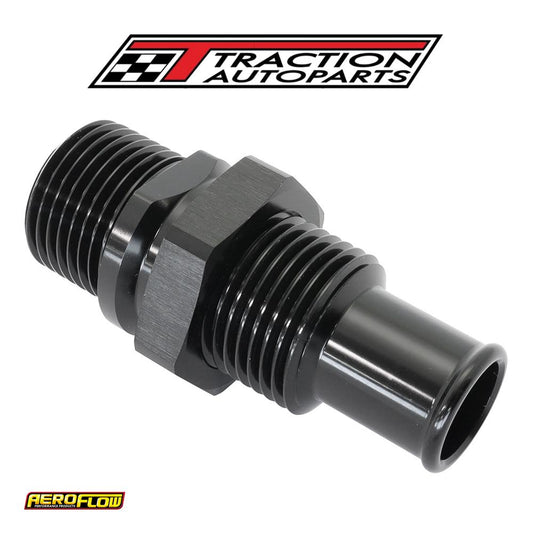 Billet Bulkhead Inserts #10 Acfitting To 5/8" Barb Black