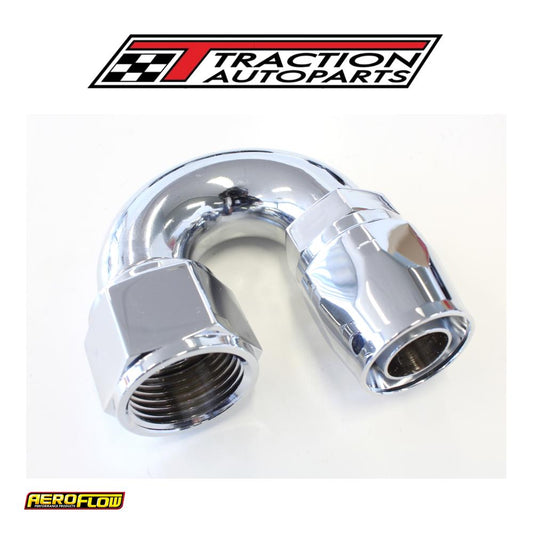 Elite 180 Deg -12 an Hose End Elite Show Quality Full Flow