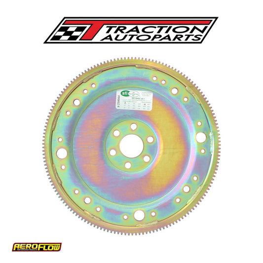 Ford 302 w 351 c 157 t Ext Bal C 4 trans Flexplate 28 oz H/duty Sbf Aeroflow - 89-302-157 sfi
