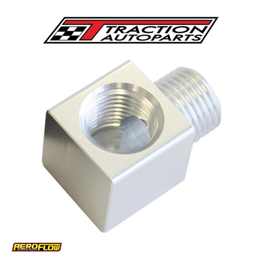 90 Deg Male To F/male 1/8" Silver Adapter Tight Radius