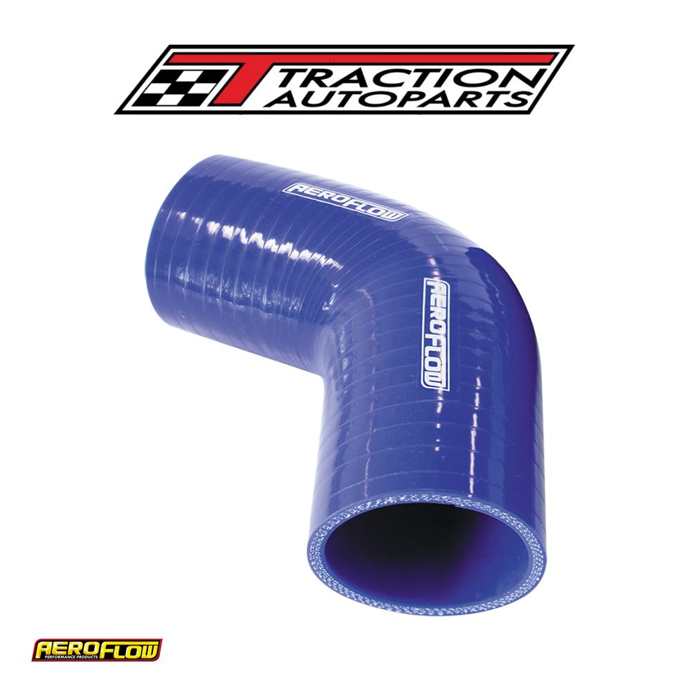 Silicone Hose 67 Deg; Blue I.d 2.25" 57 mm, Wall 5.3 mm, 125 mm Leg Af 9008-225