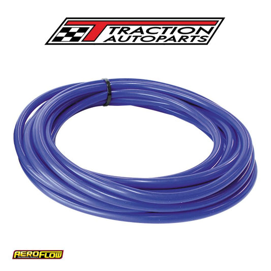 Silicone Vacuum Hose Blue I.d 3/8" 10 mm, Wall 3.2 mm, 25 Foot 7.6 m Roll 9031-038-25
