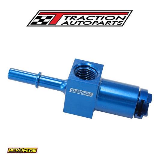 5/16" Female To Male With 1/8"port Blue Quick Connect Efi