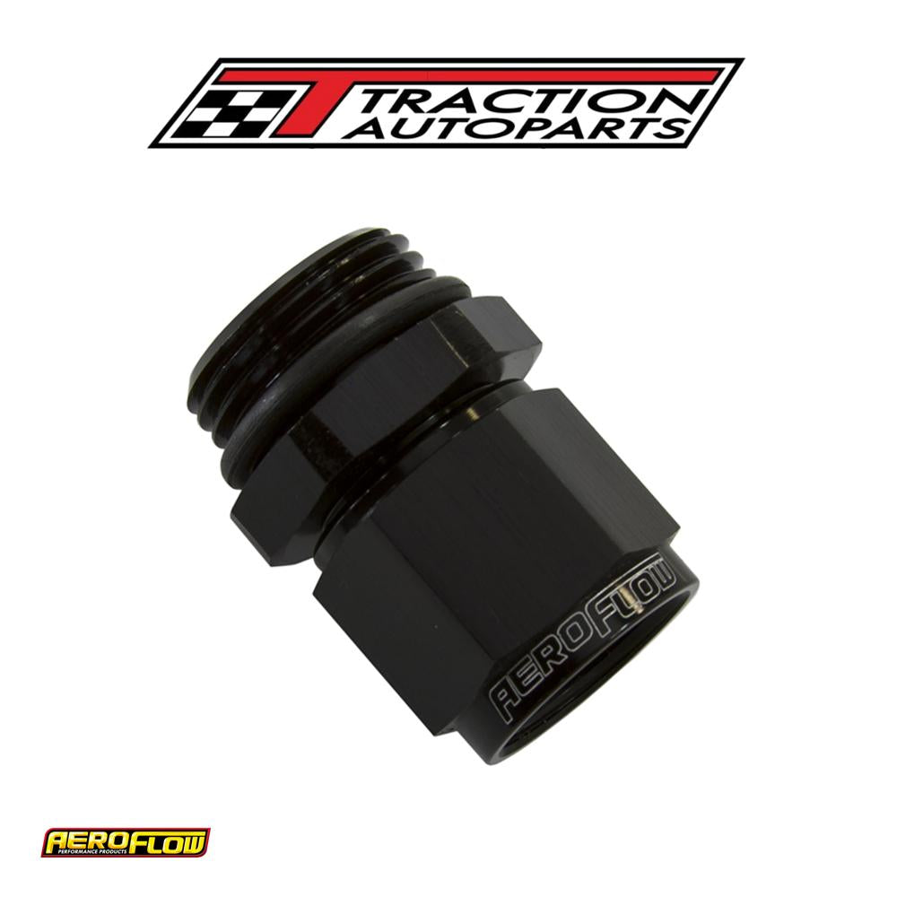 -8 orb To Female -6 Swivel Nut Black