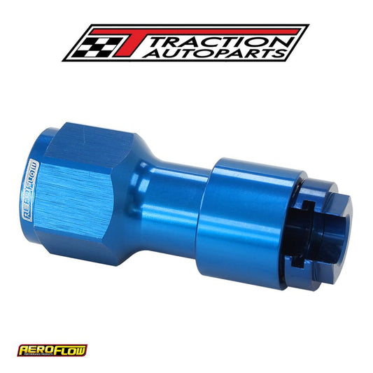 5/16" Push On Efi To -6 orb Port Blue Quick Connect Efi