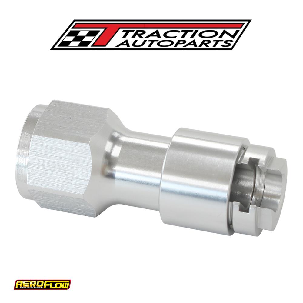 3/8" Push On Efi To -8 orb Port Silver Quick Connect Efi