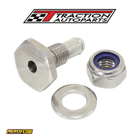Stainless Steel Soft Hose Vac Port Adapter