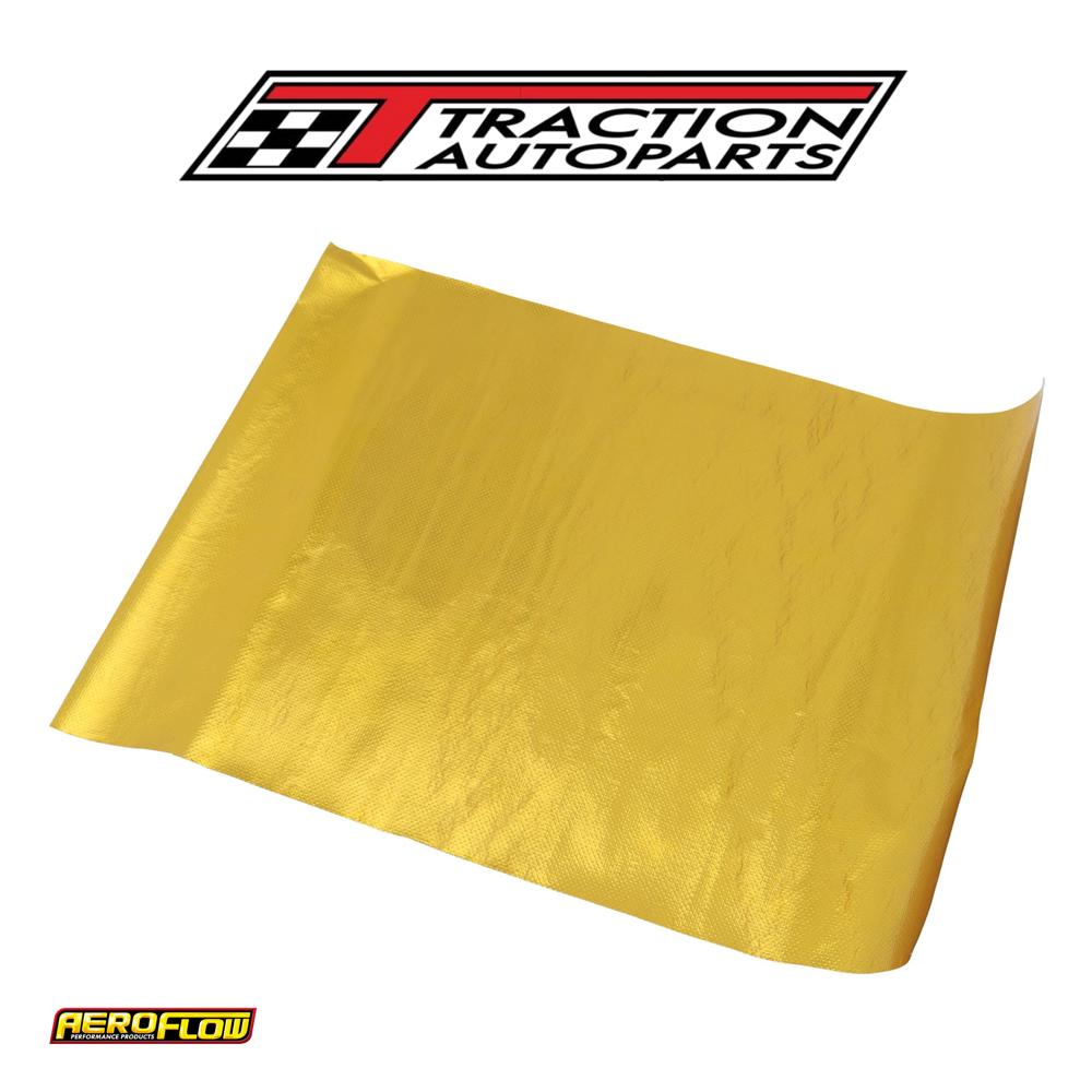 Gold Heat Barrier 12" X 12" Sheet Adhesive Backed