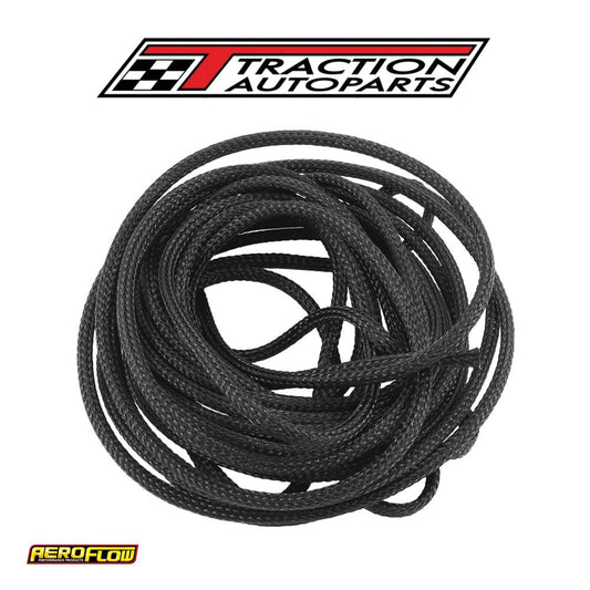 1/8" 7.6 Meter Heat Flex Braidblack Tight Weave High Coverag